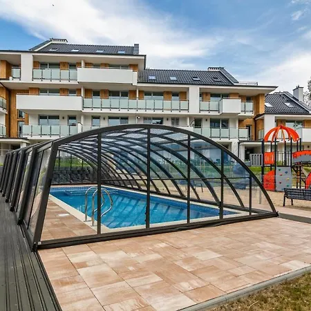Appartamento Baltic Garden Piamola Z Basenem Sztutowo